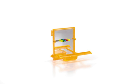 Jucarie pentru pasari Dressing cu oglinda 7x9 cm